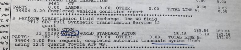 Is transmission and transaxle the same thing for rav4